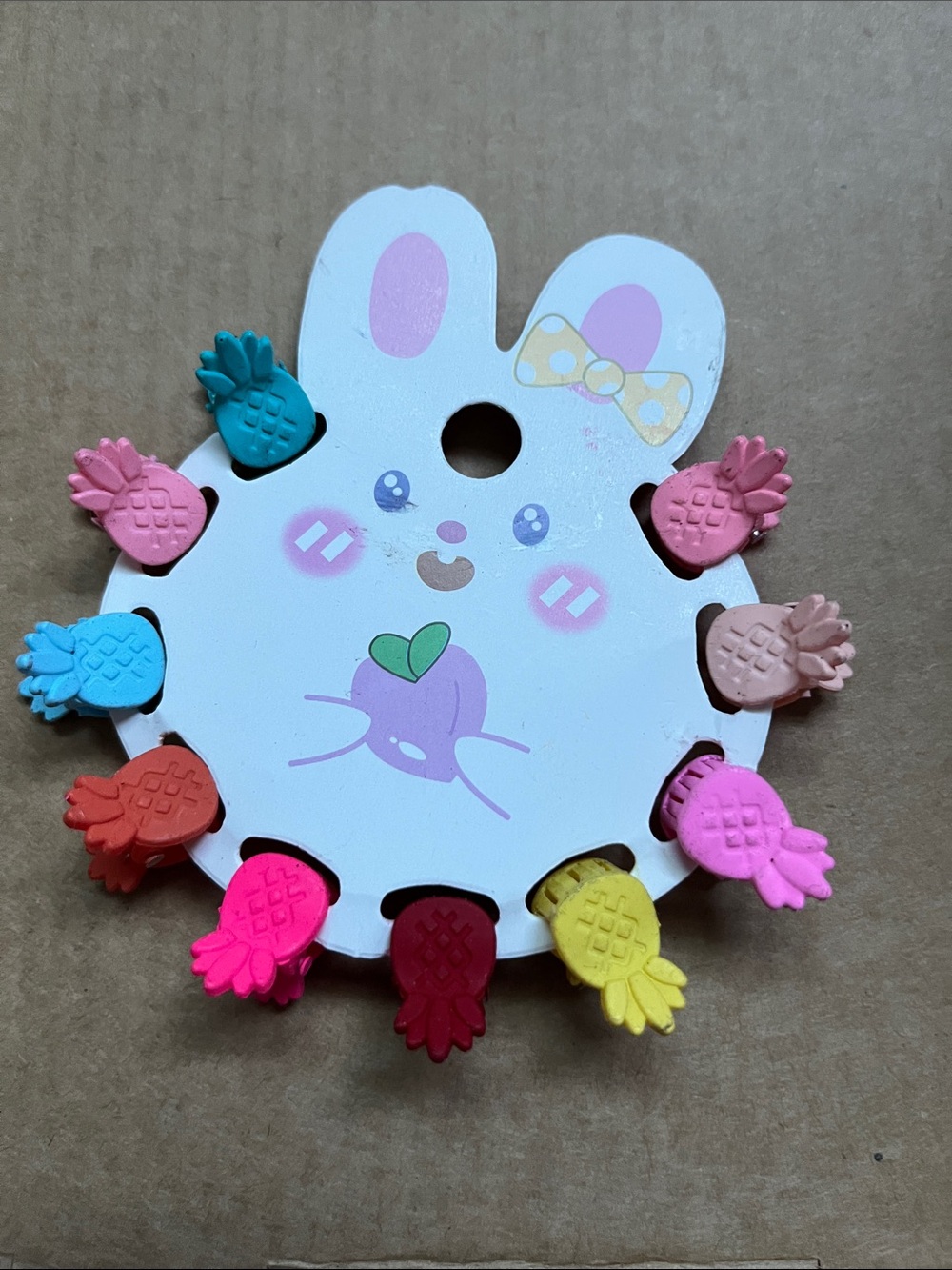 Hello Kitty Lavender Bow and Character Hair Clip Set - Picture 4 of 7